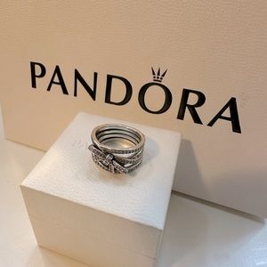 Pandora Delicate Sentiments Ring-Size 50/US 5